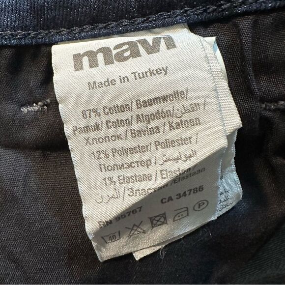 NWT Mavi Jeans Adriana Ankle Mid Rise Super Skinny Size 27 - Picture 6 of 11